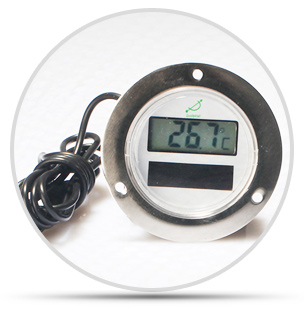 太陽能電子溫度計怎么讀數？